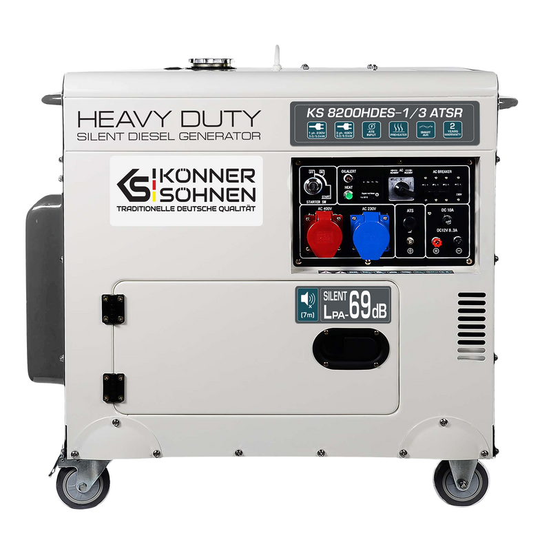 Генератор дизельний KONNER&SOHNEN (KS 8200HDES-1/3 ATSR)